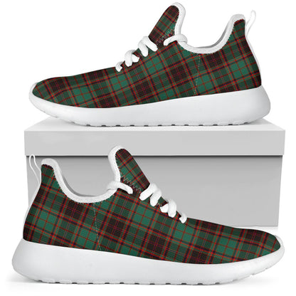 Buchan Ancient Tartan Plaid Mesh Knit Sneakers