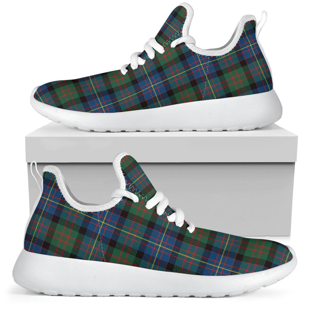 Cameron of Erracht Ancient Tartan Plaid Mesh Knit Sneakers