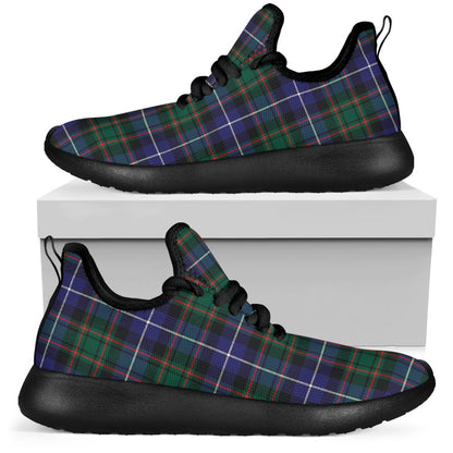 MacRae Hunting Modern Tartan Plaid Mesh Knit Sneakers