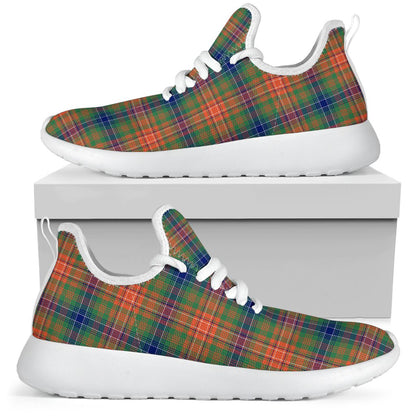 Wilson Ancient Tartan Plaid Mesh Knit Sneakers