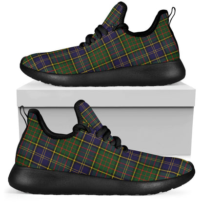 MacMillan Hunting Modern Tartan Plaid Mesh Knit Sneakers