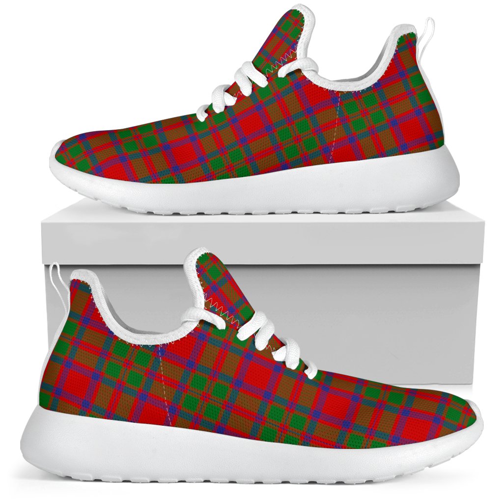 MacKintosh Modern Tartan Plaid Mesh Knit Sneakers