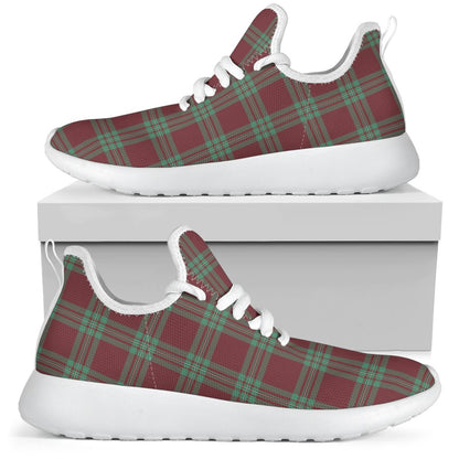 MacGregor Hunting Ancient Tartan Plaid Mesh Knit Sneakers