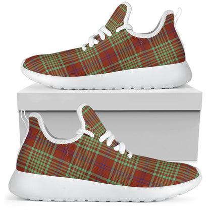 MacGillivray Hunting Ancient Tartan Plaid Mesh Knit Sneakers