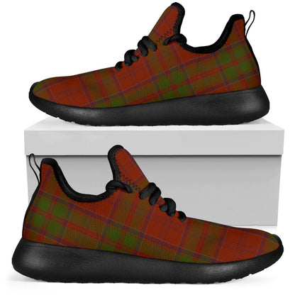 Drummond Clan Tartan Plaid Mesh Knit Sneakers