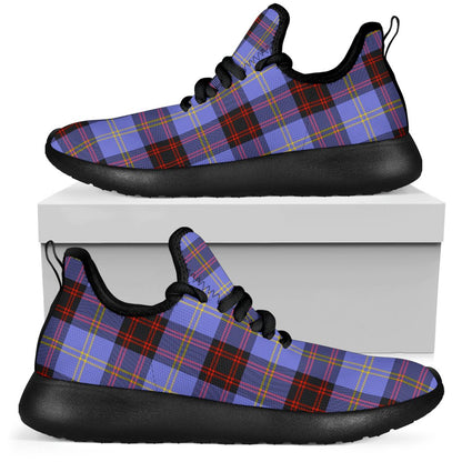 Rutherford Tartan Plaid Mesh Knit Sneakers