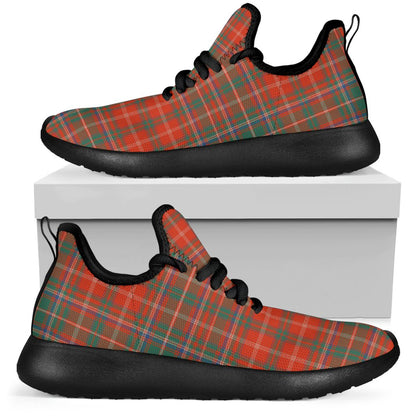 MacDougall Ancient Tartan Plaid Mesh Knit Sneakers