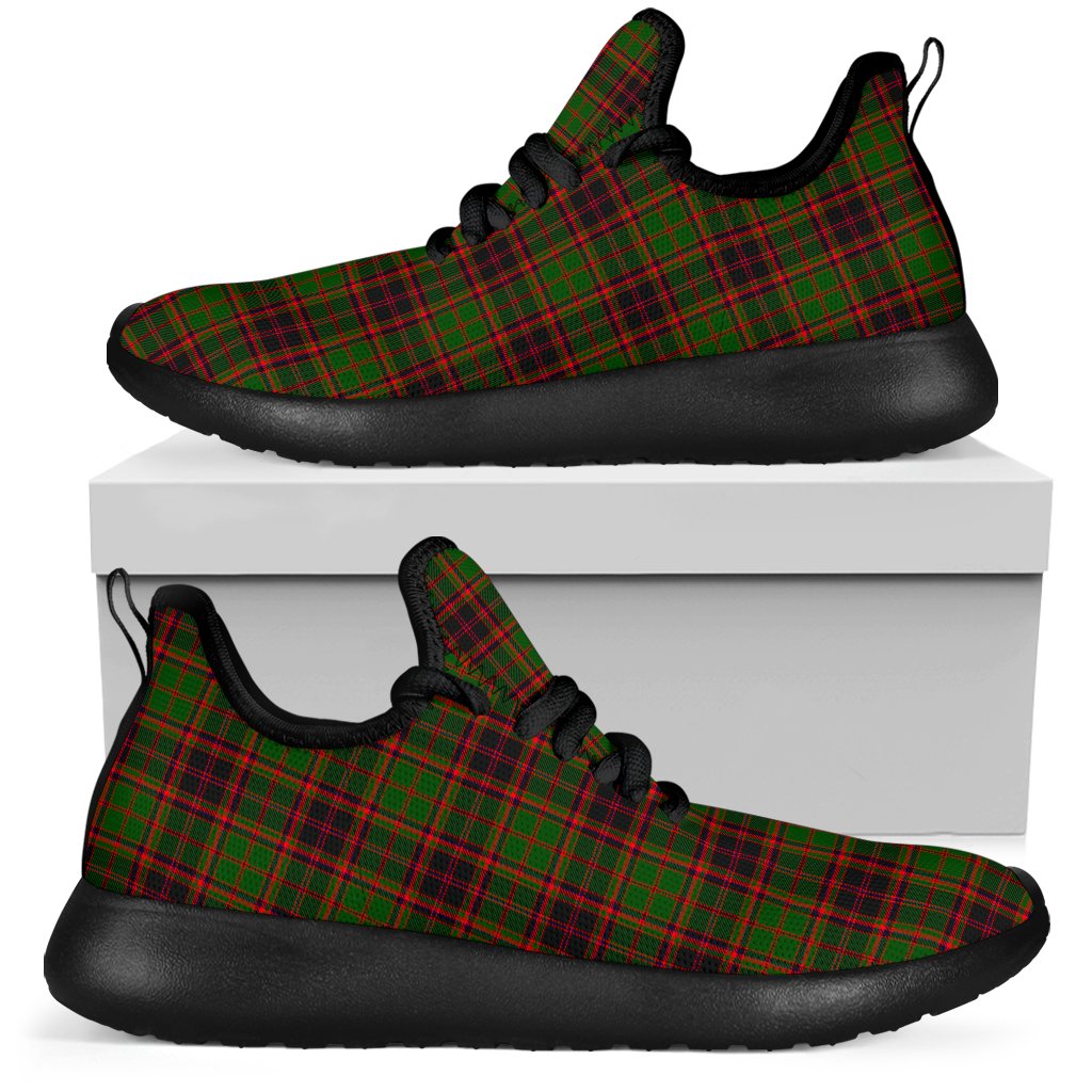 Buchan Modern Tartan Plaid Mesh Knit Sneakers