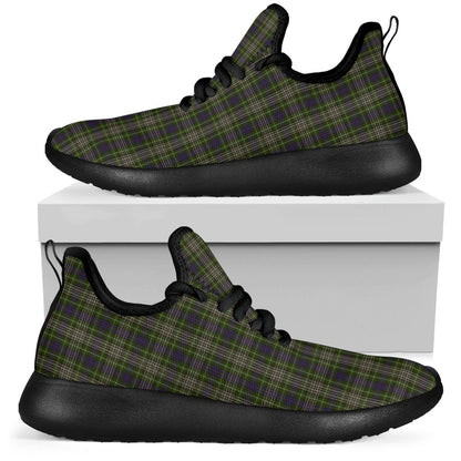 Davidson Tulloch Dress Tartan Plaid Mesh Knit Sneakers