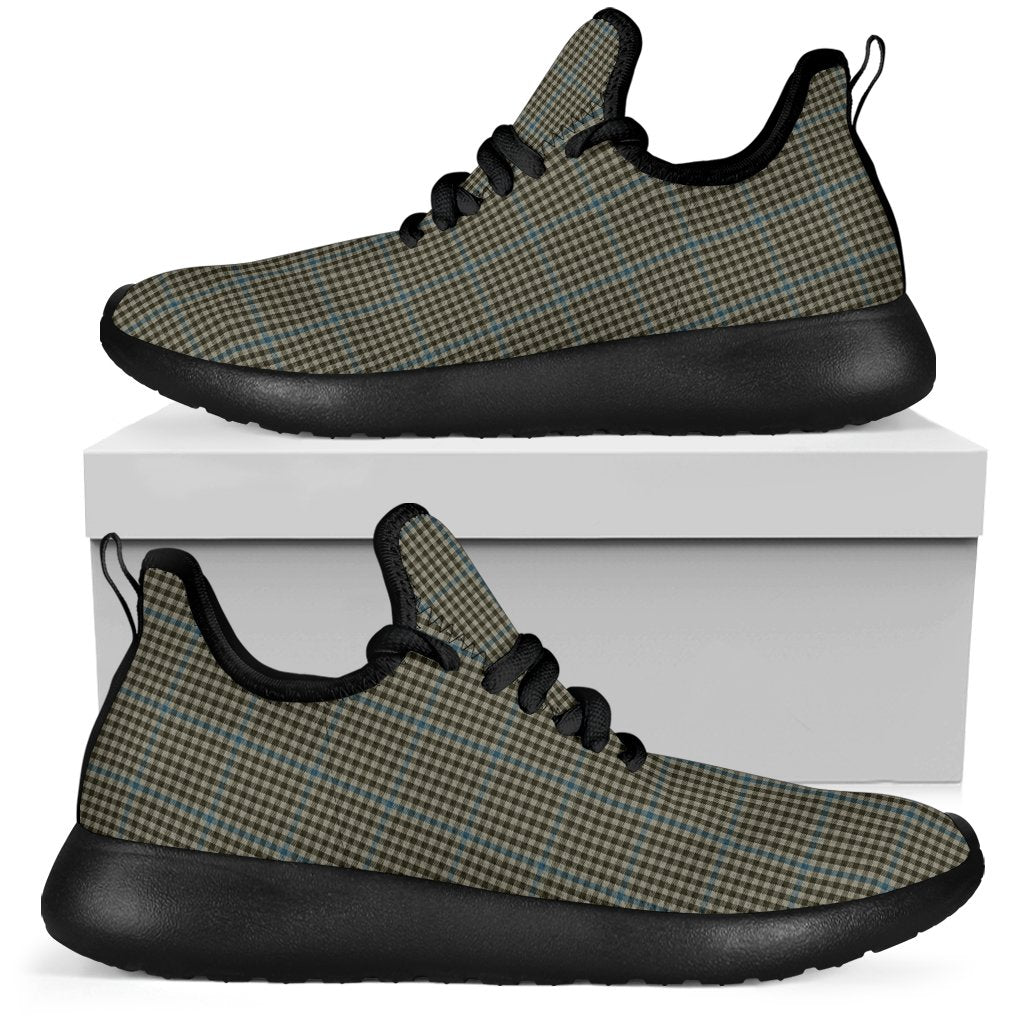 Haig Check Tartan Plaid Mesh Knit Sneakers