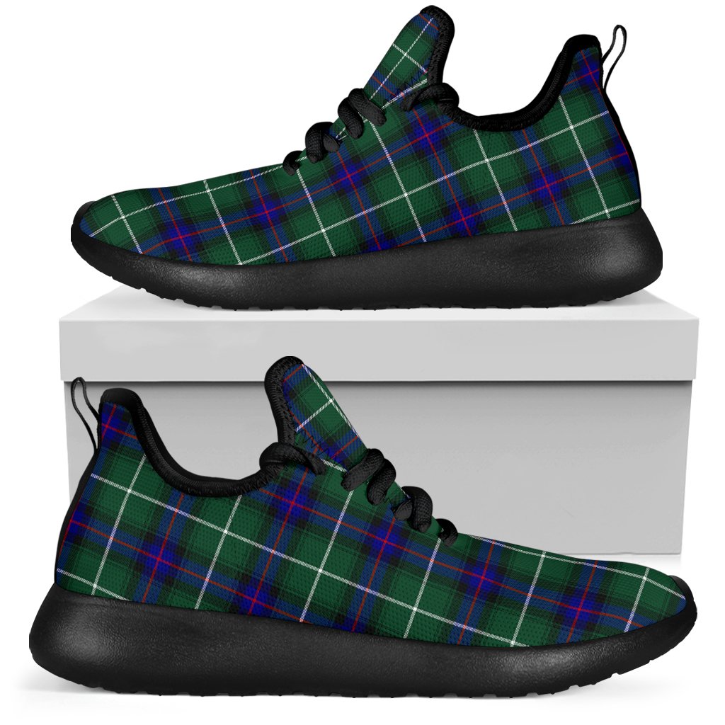 MacDonald of the Isles Hunting Modern Tartan Plaid Mesh Knit Sneakers