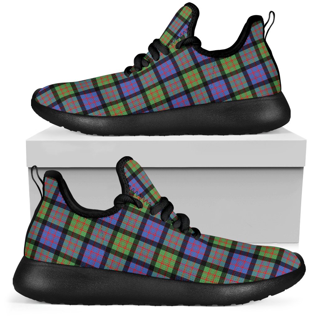 MacDonald Ancient Tartan Plaid Mesh Knit Sneakers