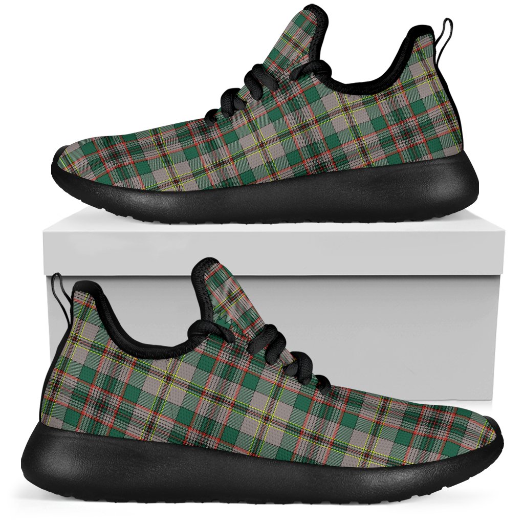 Craig Ancient Tartan Plaid Mesh Knit Sneakers