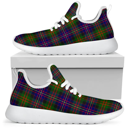 Cameron of Erracht Modern Tartan Plaid Mesh Knit Sneakers