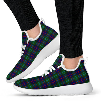 Campbell of Cawdor Modern Tartan Plaid Mesh Knit Sneakers