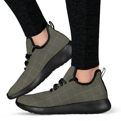 Haig Check Tartan Plaid Mesh Knit Sneakers