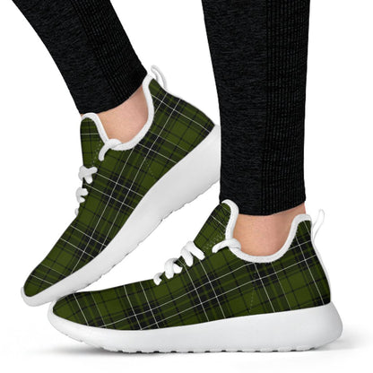 MacLean Hunting Tartan Plaid Mesh Knit Sneakers