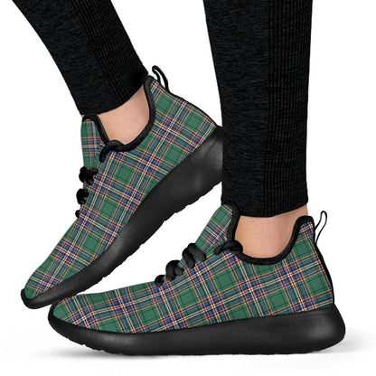 MacFarlane Hunting Ancient Tartan Plaid Mesh Knit Sneakers