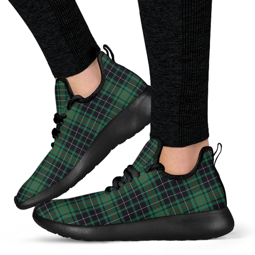 MacAulay Hunting Ancient Tartan Plaid Mesh Knit Sneakers