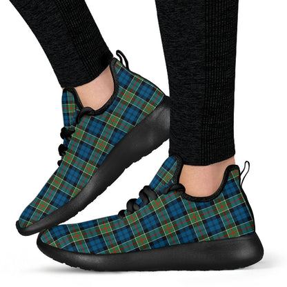 Colquhoun Ancient Tartan Plaid Mesh Knit Sneakers