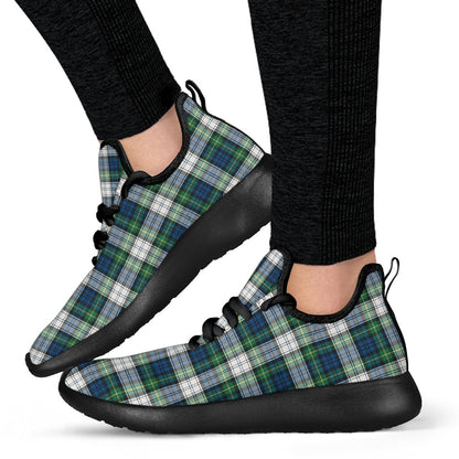 Gordon Dress Ancient Tartan Plaid Mesh Knit Sneakers