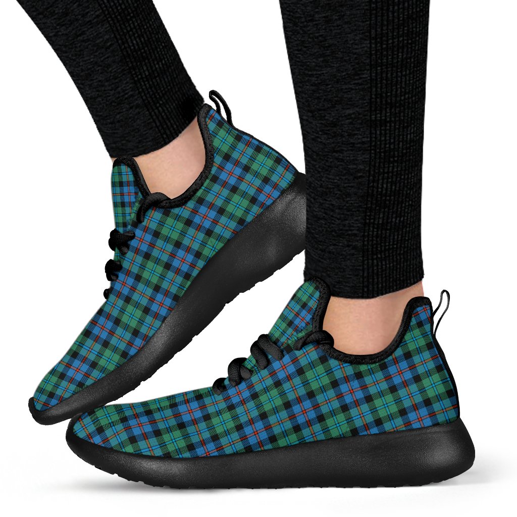 Campbell of Cawdor Ancient Tartan Plaid Mesh Knit Sneakers