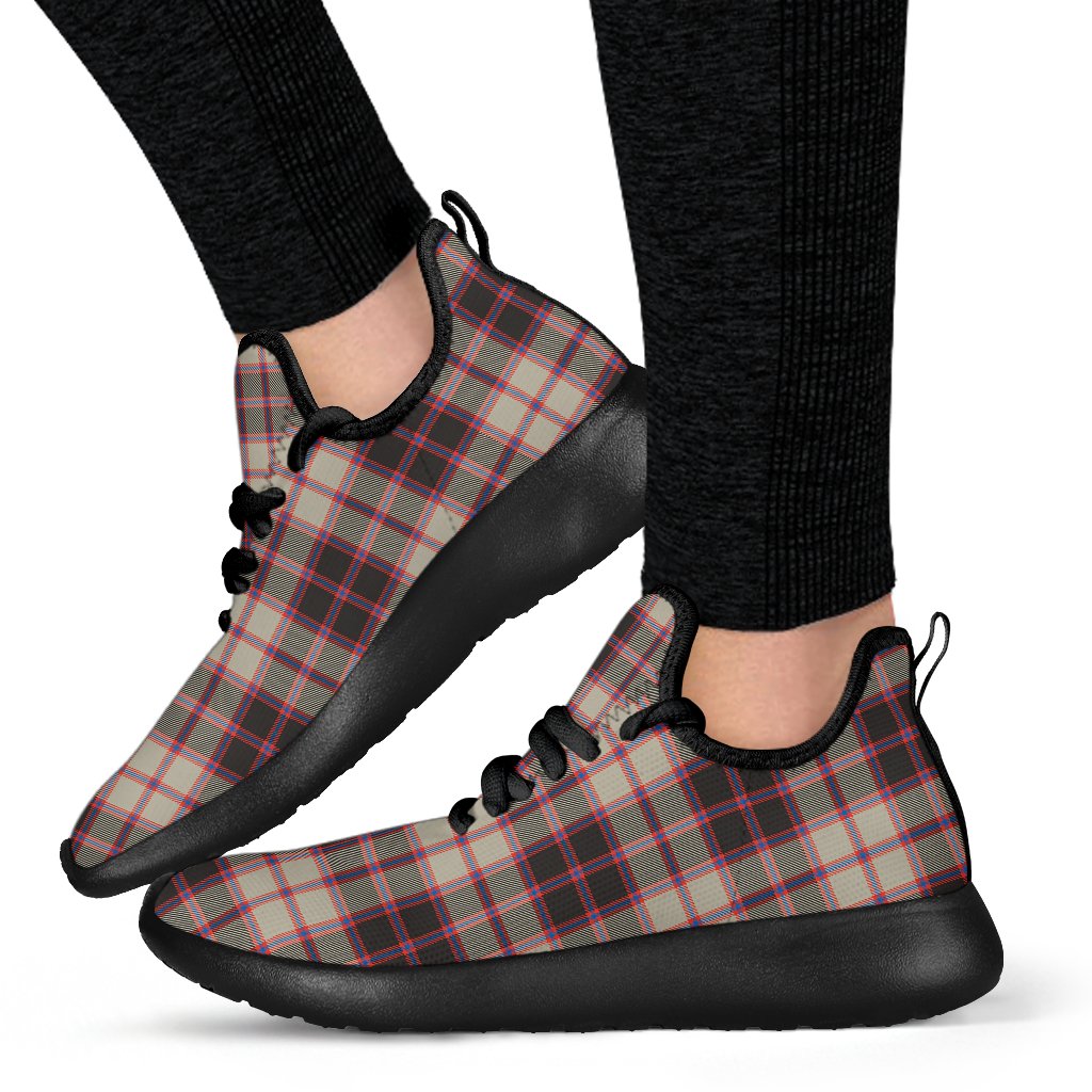 MacPherson Hunting Ancient Tartan Plaid Mesh Knit Sneakers