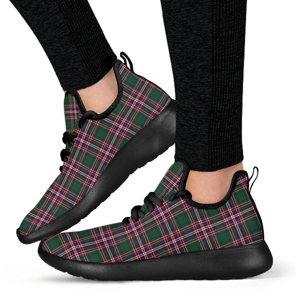 MacFarlane Hunting Modern Tartan Plaid Mesh Knit Sneakers