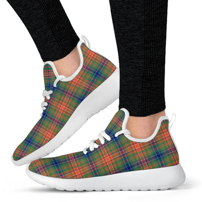 Wilson Ancient Tartan Plaid Mesh Knit Sneakers