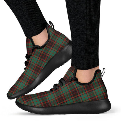 Buchan Ancient Tartan Plaid Mesh Knit Sneakers