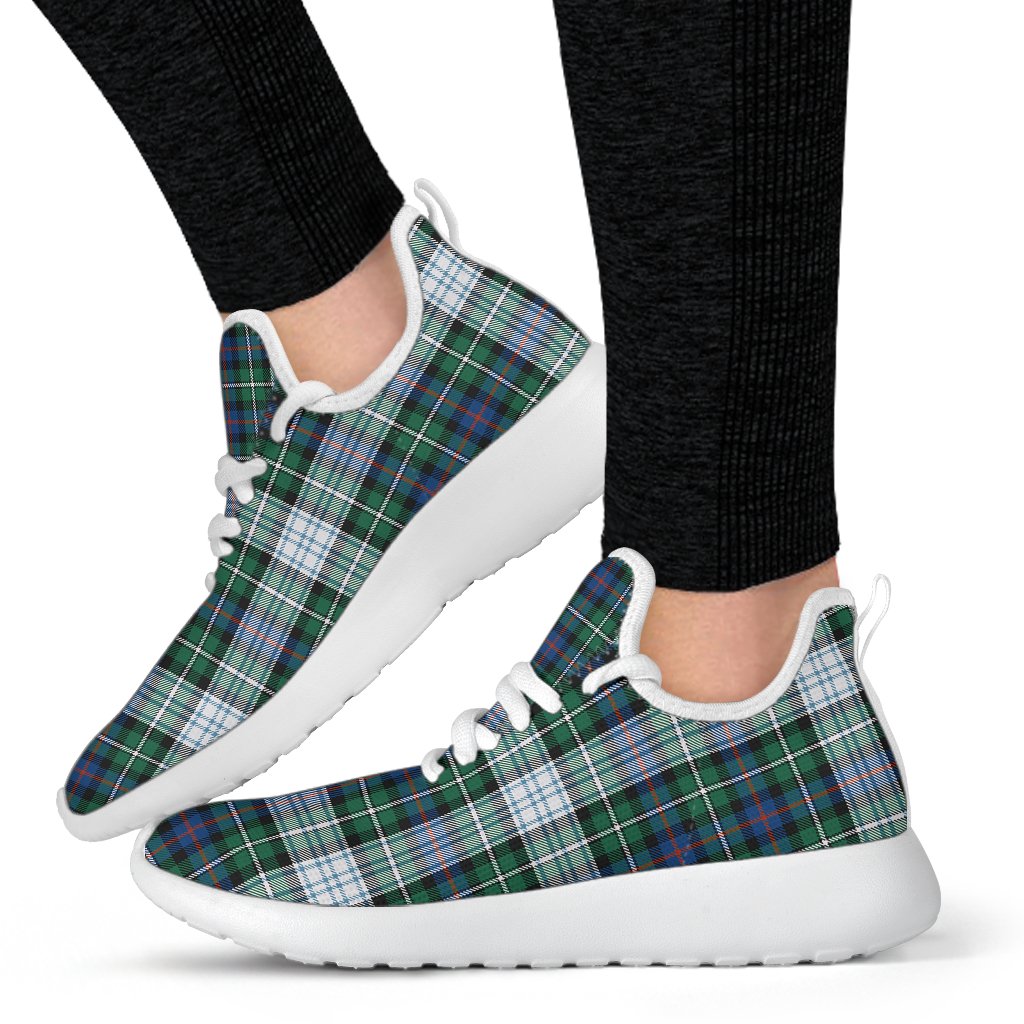 MacKenzie Dress Ancient Tartan Plaid Mesh Knit Sneakers