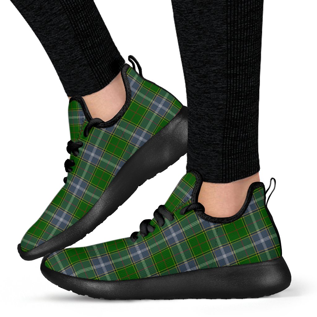 Pringle Tartan Plaid Mesh Knit Sneakers