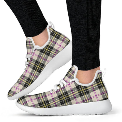 MacPherson Dress Ancient Tartan Plaid Mesh Knit Sneakers