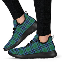 Keith Ancient Tartan Plaid Mesh Knit Sneakers