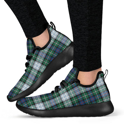 MacKenzie Dress Ancient Tartan Plaid Mesh Knit Sneakers