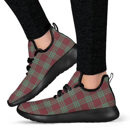 MacGregor Hunting Ancient Tartan Plaid Mesh Knit Sneakers