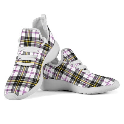 MacPherson Dress Modern Tartan Plaid Mesh Knit Sneakers