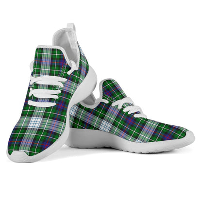 MacKenzie Dress Modern Tartan Plaid Mesh Knit Sneakers