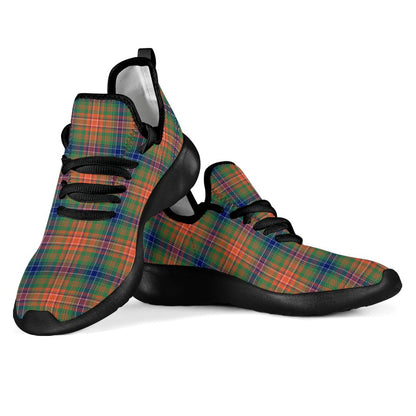 Wilson Ancient Tartan Plaid Mesh Knit Sneakers