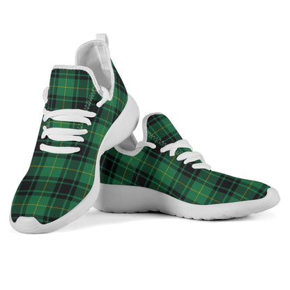 MacArthur Ancient Tartan Plaid Mesh Knit Sneakers