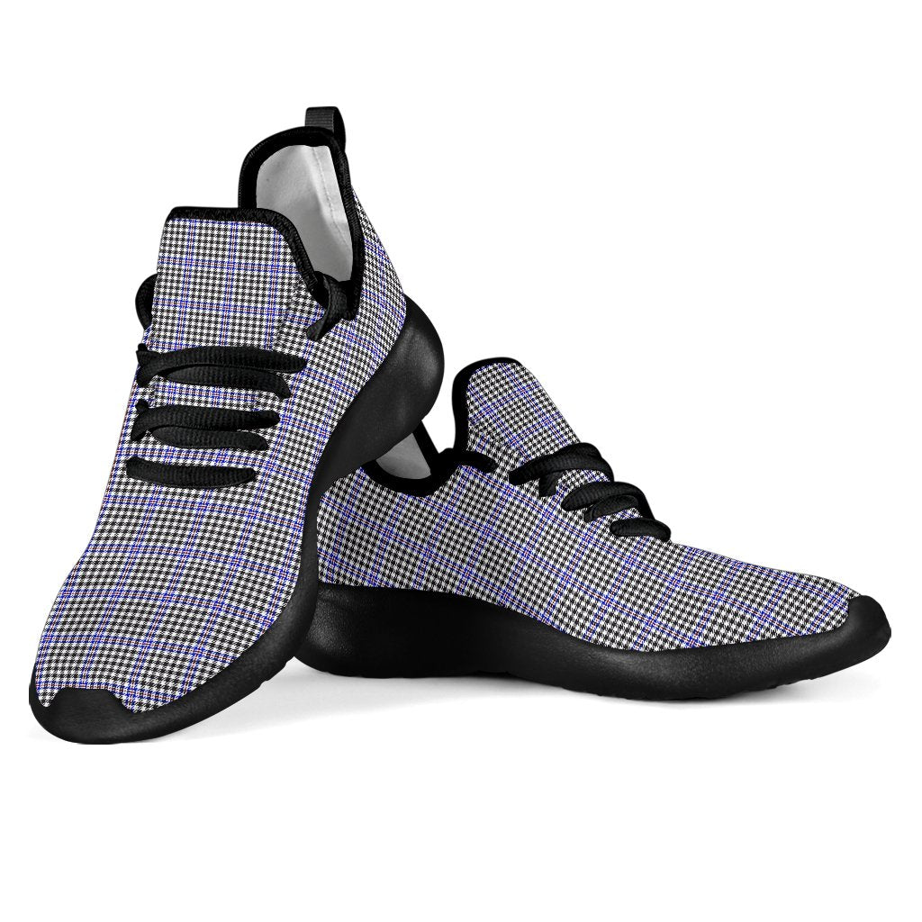 Sir Walter Scott Tartan Plaid Mesh Knit Sneakers