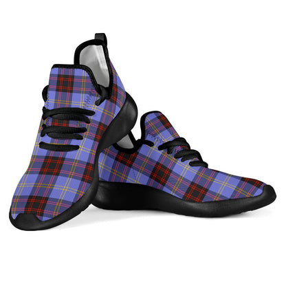 Rutherford Tartan Plaid Mesh Knit Sneakers