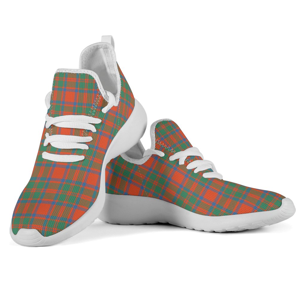 MacKintosh Ancient Tartan Plaid Mesh Knit Sneakers