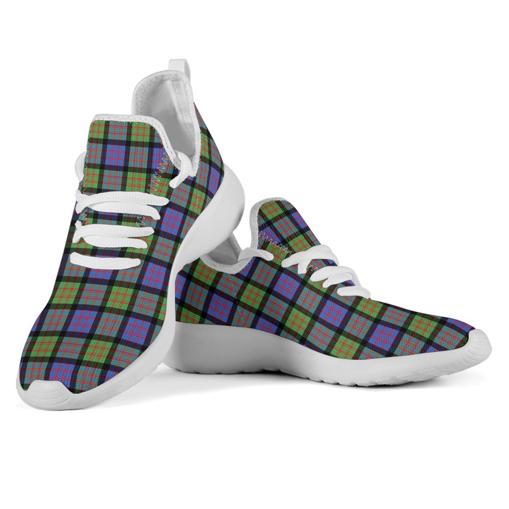 MacDonald Ancient Tartan Plaid Mesh Knit Sneakers