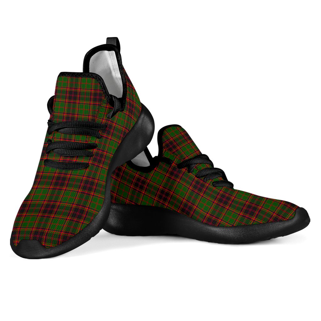 Buchan Modern Tartan Plaid Mesh Knit Sneakers