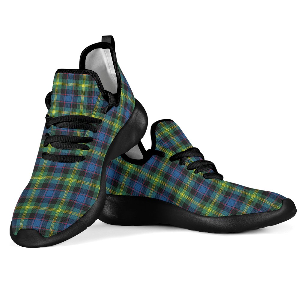 Watson Ancient Tartan Plaid Mesh Knit Sneakers