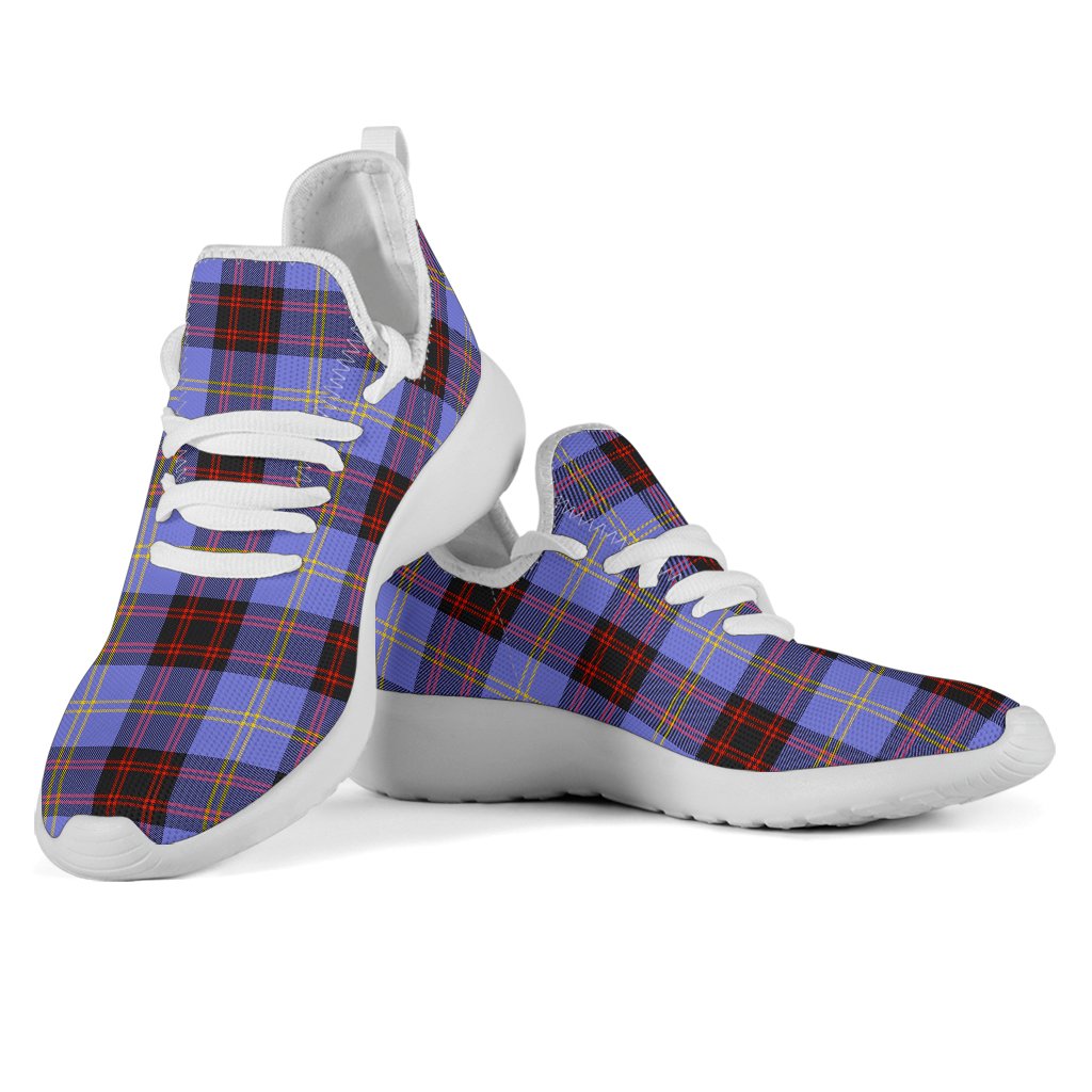 Rutherford Tartan Plaid Mesh Knit Sneakers