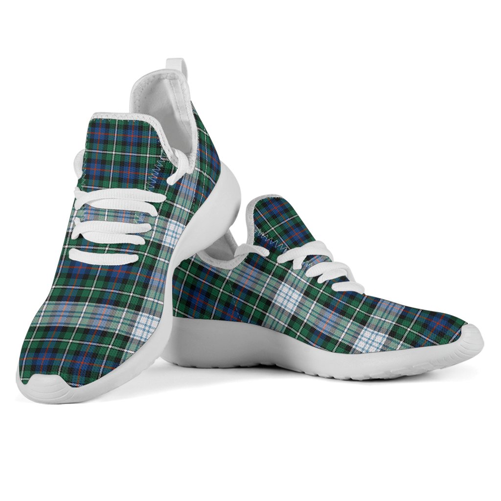 MacKenzie Dress Ancient Tartan Plaid Mesh Knit Sneakers