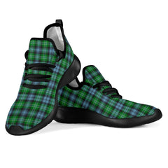 Arbuthnot Ancient Tartan Plaid Mesh Knit Sneakers