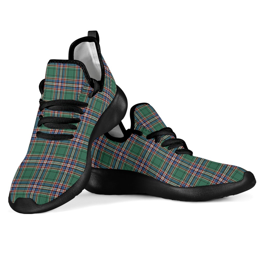 MacFarlane Hunting Ancient Tartan Plaid Mesh Knit Sneakers